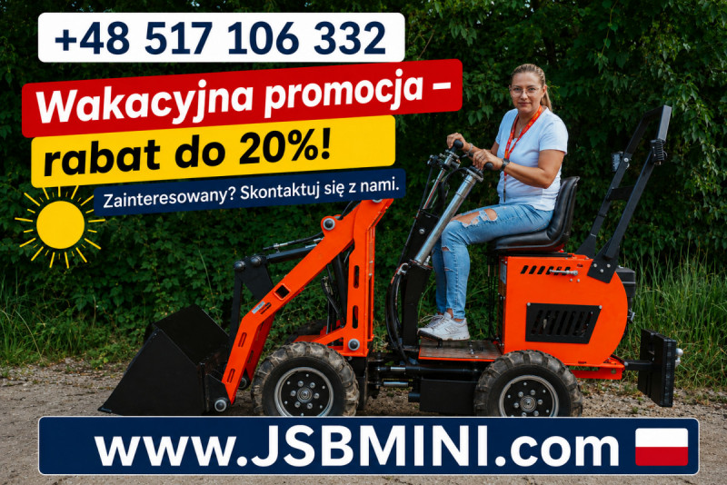 Ładowarka Koparka Wozidło - NOWE 2025 - Prosto od Producenta 2