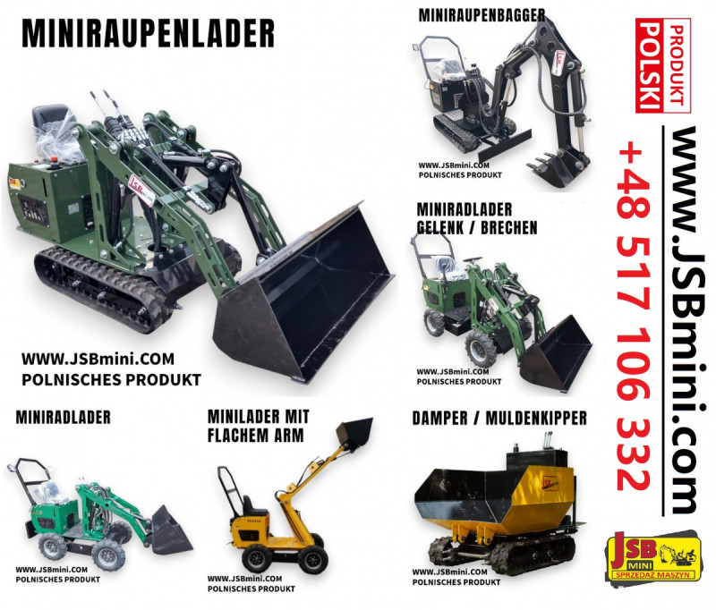 Lader Bagger Dumper - NEU 2025 - Direkt vom Hersteller JSB 0