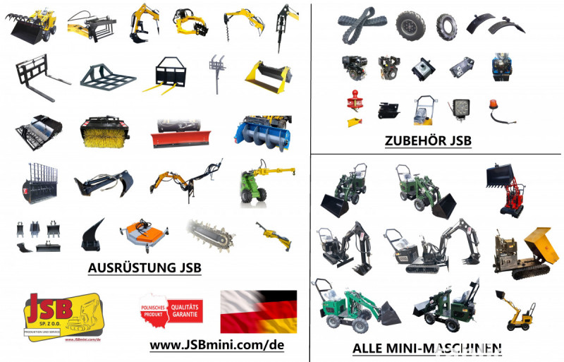 Lader Bagger Dumper - NEU 2025 - Direkt vom Hersteller JSB 1