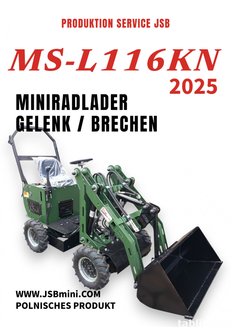 Lader Bagger Dumper - NEU 2025 - Direkt vom Hersteller JSB 5