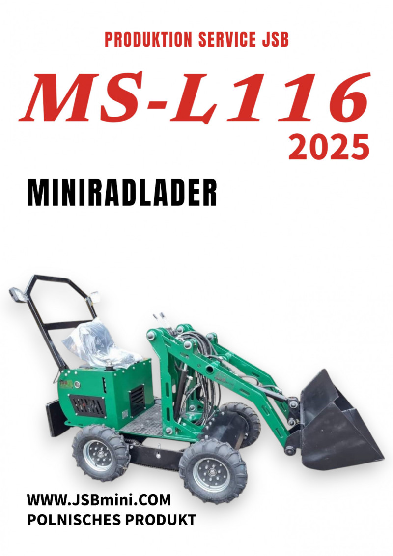 Lader Bagger Dumper - NEU 2025 - Direkt vom Hersteller JSB 6