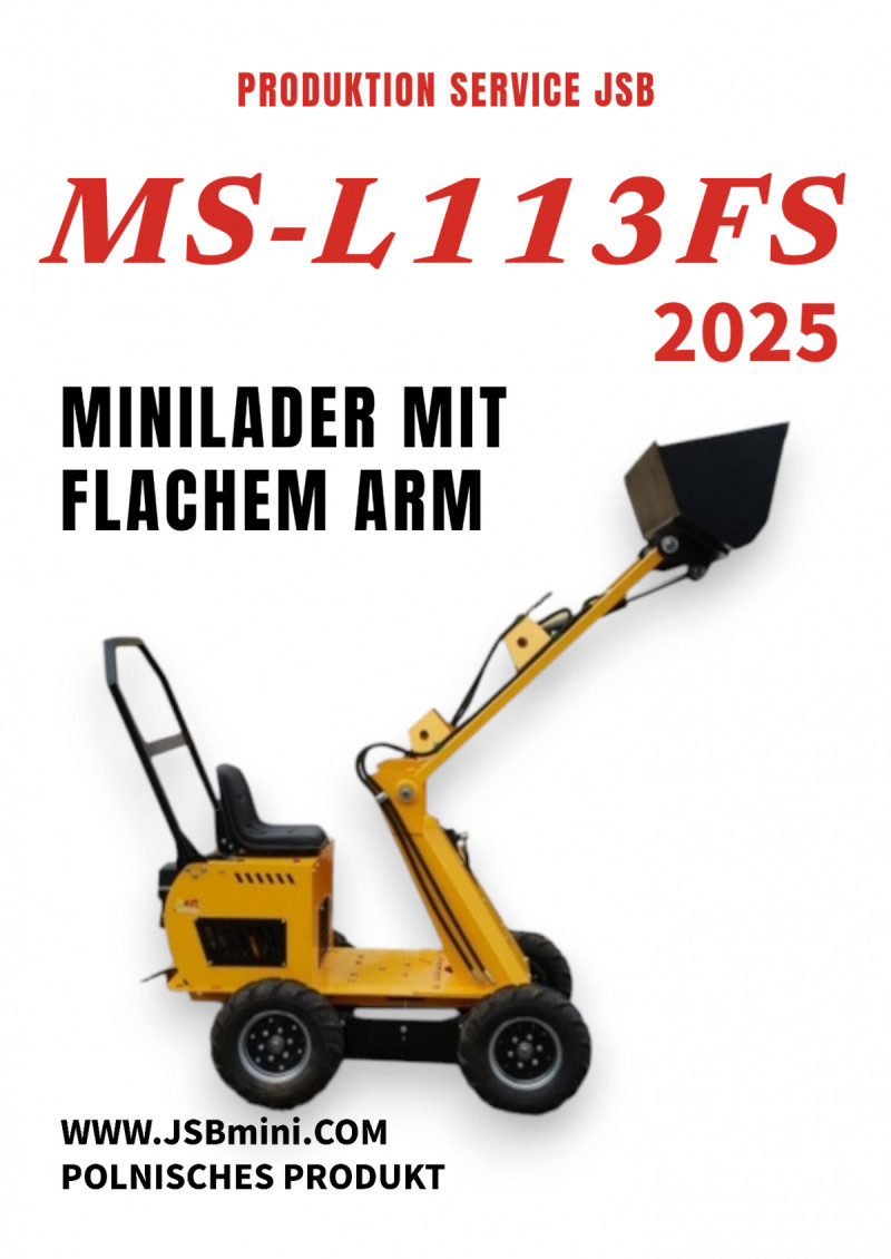 Lader Bagger Dumper - NEU 2025 - Direkt vom Hersteller JSB 7