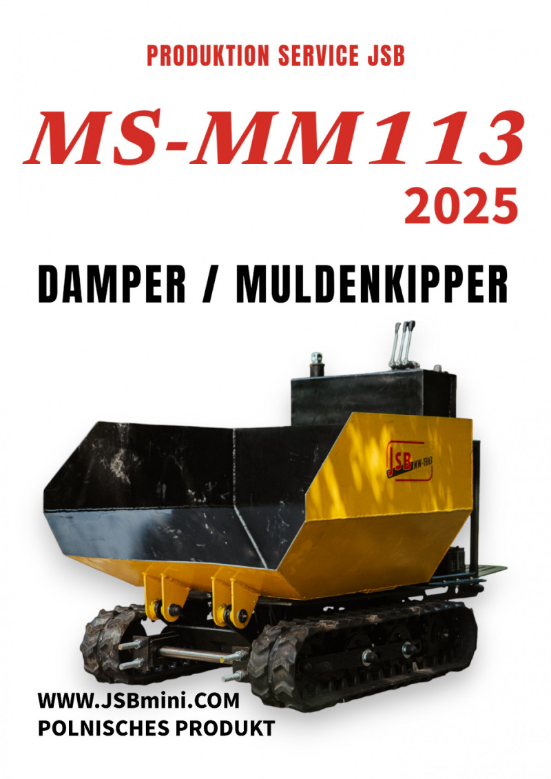 Lader Bagger Dumper - NEU 2025 - Direkt vom Hersteller JSB 8