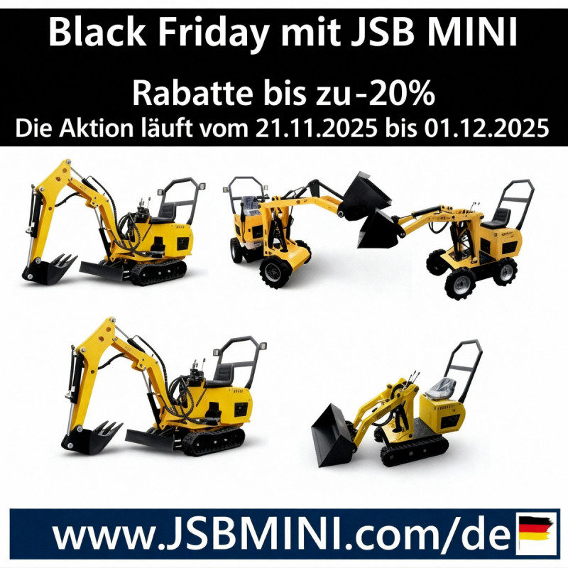 Lader Bagger Dumper - NEU 2025 - Direkt vom Hersteller JSB 0