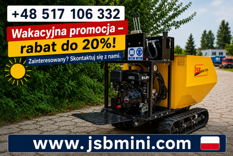 Lader Bagger Dumper - NEU 2025 - Direkt vom Hersteller JSB 7