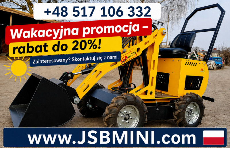 Lader Bagger Dumper - NEU 2025 - Direkt vom Hersteller JSB 2