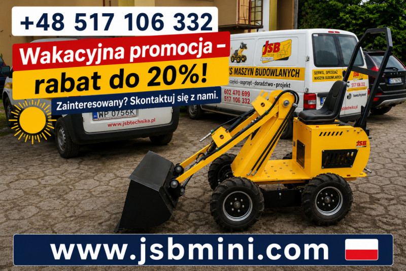 Lader Bagger Dumper - NEU 2025 - Direkt vom Hersteller JSB 6