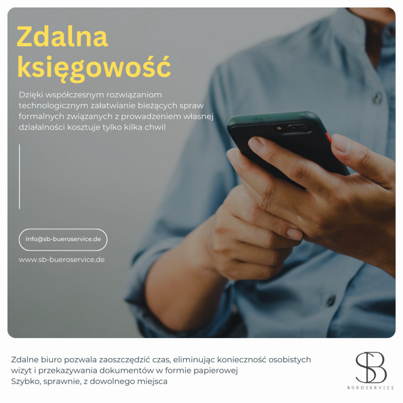 Polskie, zdalne biuro rachunkowe w Niemczech- SB Büroservice 5
