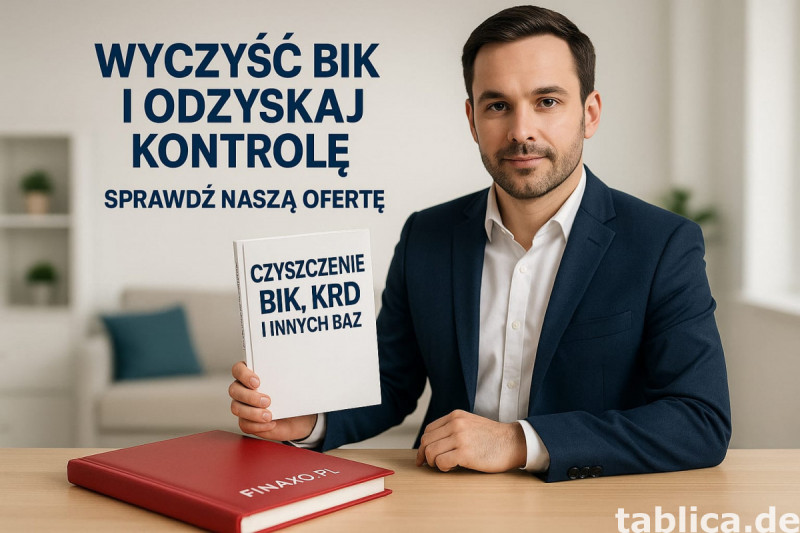 Czyszczenie BIK, KRD, BIG - Pomoc Zadłużonym 0