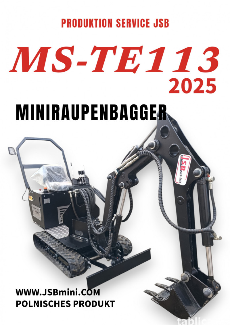 Lader Bagger Dumper - NEU 2025 - Direkt vom Hersteller JSB 8