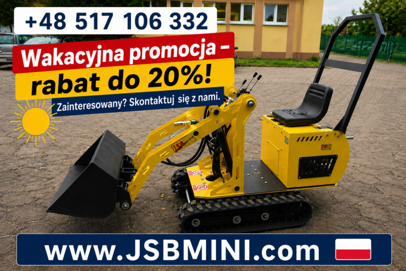 Lader Bagger Dumper - NEU 2025 - Direkt vom Hersteller JSB 4