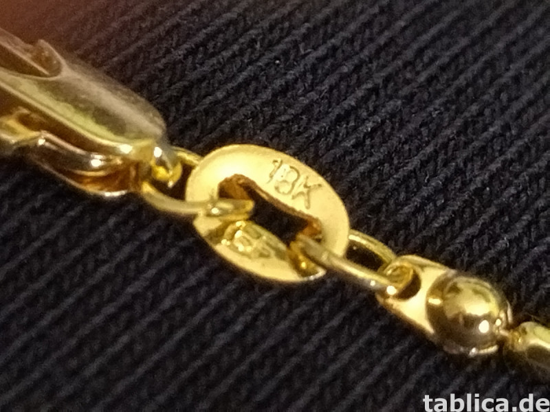 Damski złoty 18k łańcuszek. 2