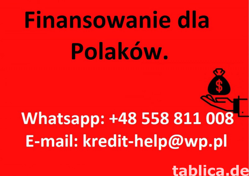 Legalne i szybkie pożyczki. E-mail: kredit-help@wp.pl 0