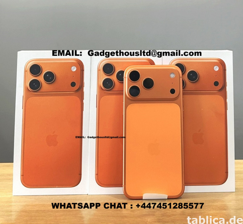 Oryginalny Apple iPhone 17 Pro Max, iPhone 17 Pro, iPhone 17 4