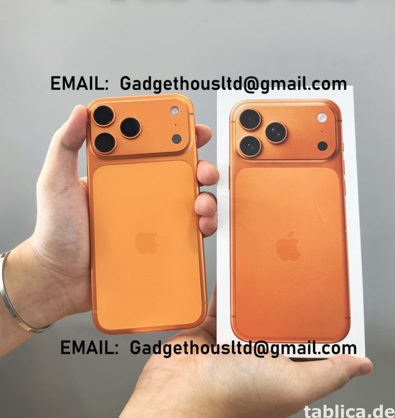 Oryginalny Apple iPhone 17 Pro Max, iPhone 17 Pro, iPhone 17 5