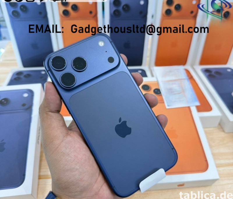 Oryginalny Apple iPhone 17 Pro Max, iPhone 17 Pro, iPhone 17 12