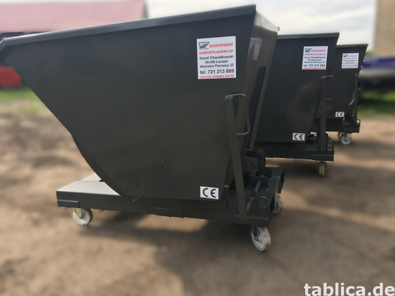 Selbstentleerender Kasten 0,5 m3 0