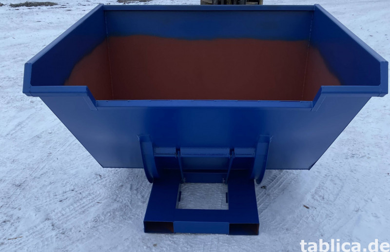 Kontener samowyładowczy, pojemnik na złom 1,5 m3! 2