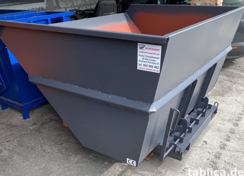 Selbstentleerender Kasten 2,5 m³! 2