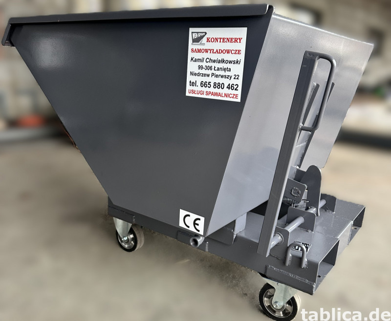 Selbstentleerender Kasten 0,3 m3 0