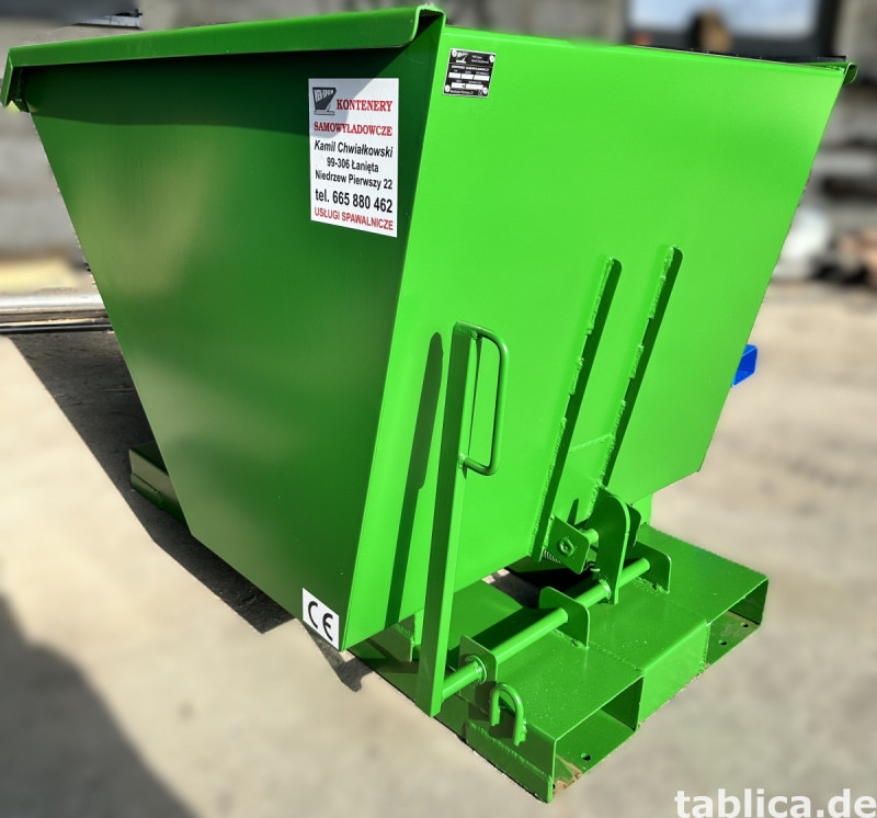 Selbstentleerender Kasten 0,5m3 1