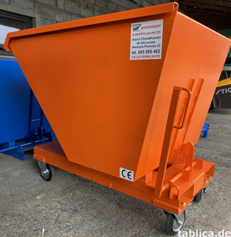 Selbstentleerender Kasten 0,5m3 0