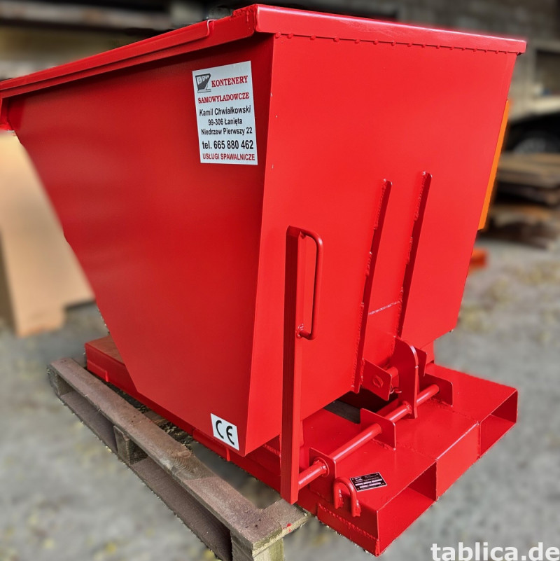 Selbstentleerender Kasten 0,5m3 0