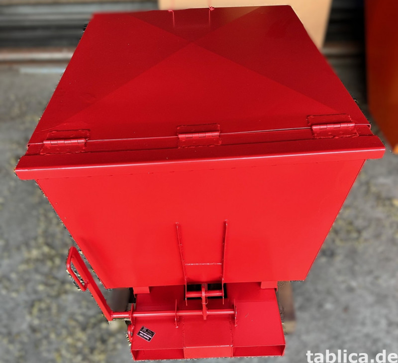 Selbstentleerender Kasten 0,5m3 1