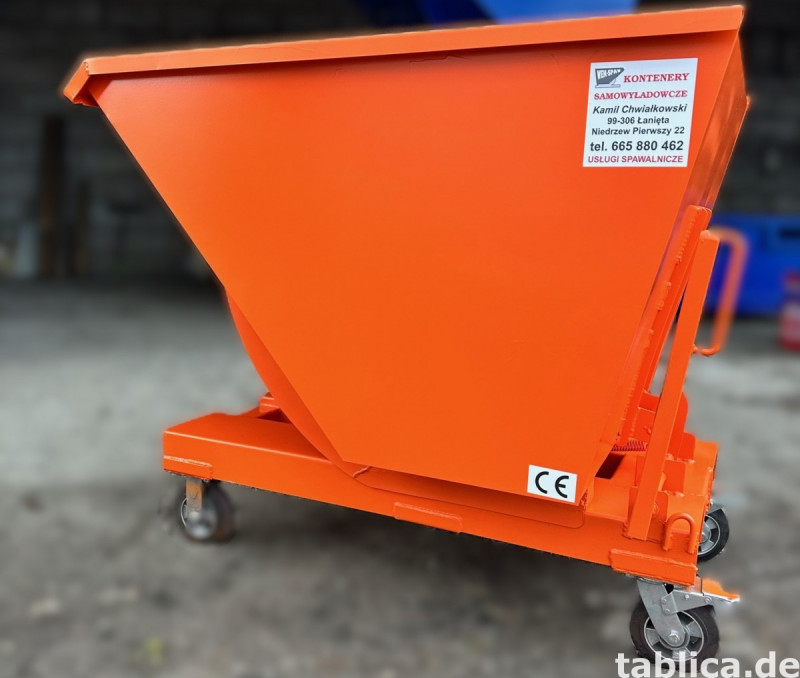 Selbstentleerender Kasten 0,5m3 0