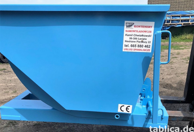 Selbstentleerender Kasten 0,5m3 0