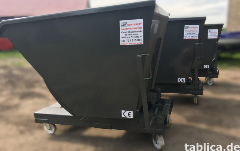 Selbstentleerender Kasten 0,5m3 0