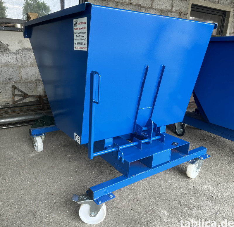 Selbstentleerender Kasten 0,5m3 0