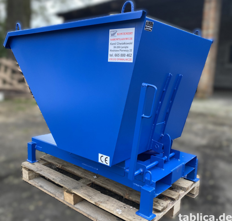 Selbstentleerender Kasten 0,5m3 0