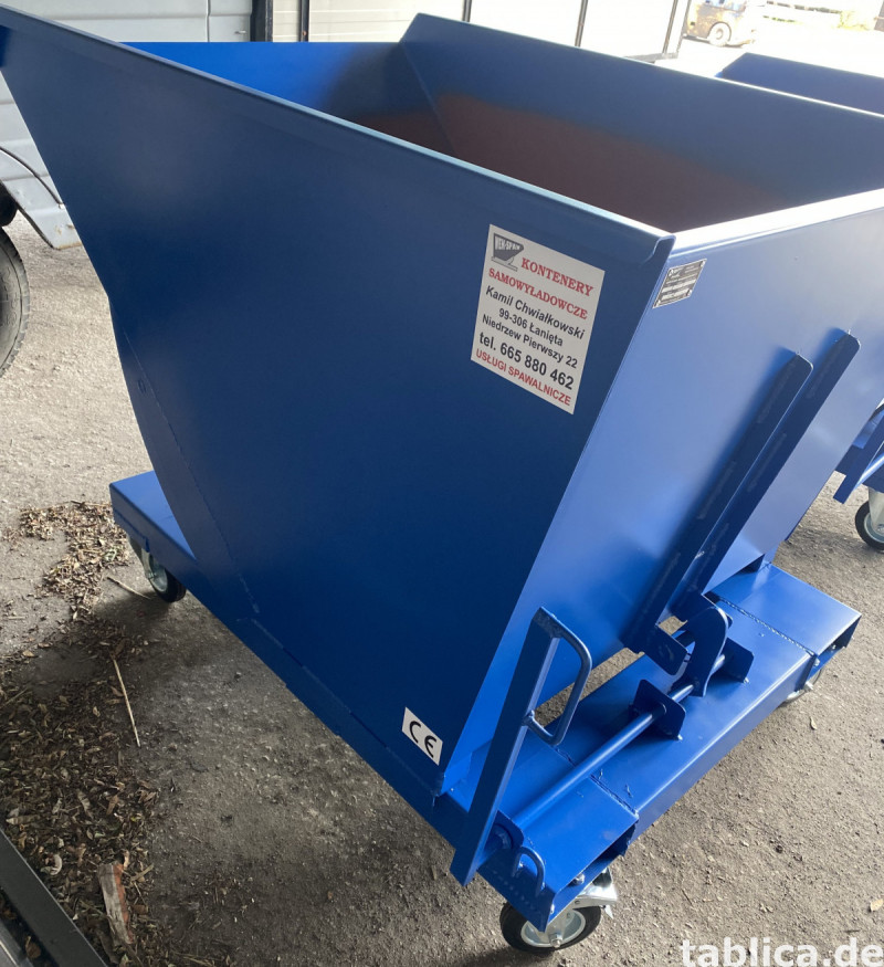 Selbstentleerender Kasten 0,5m3 1