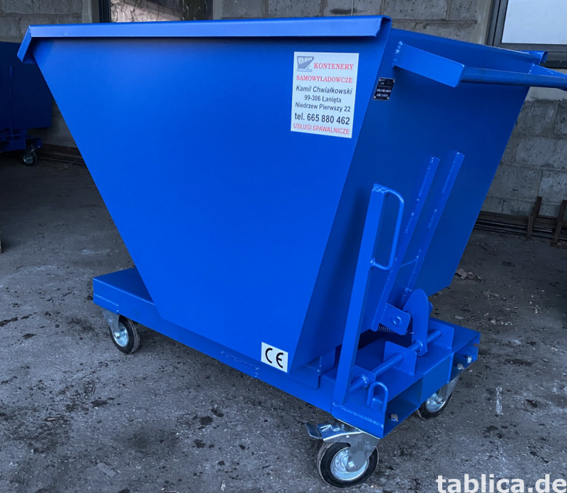 Selbstentleerender Kasten 0,5m3 0