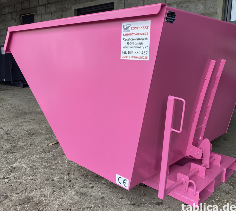 Selbstentleerender Kasten 1m3 0