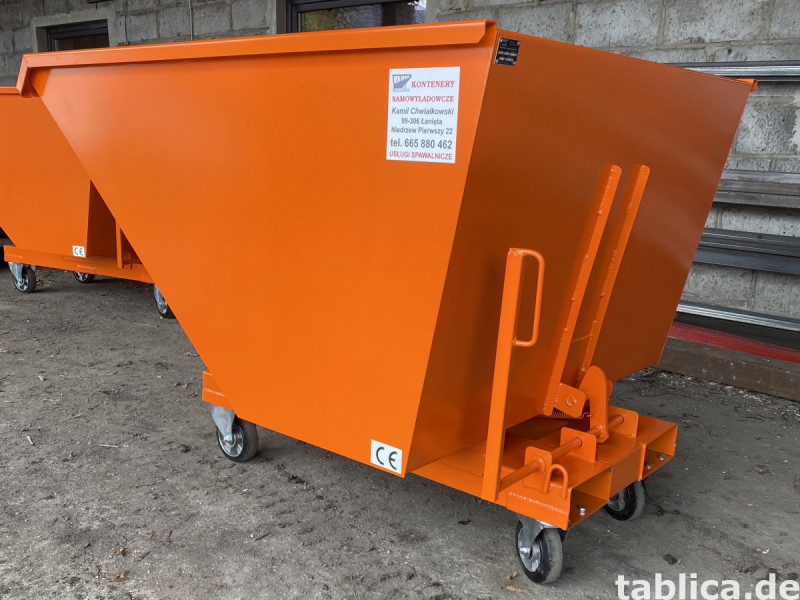 Selbstentleerender Kasten 1 m3 1