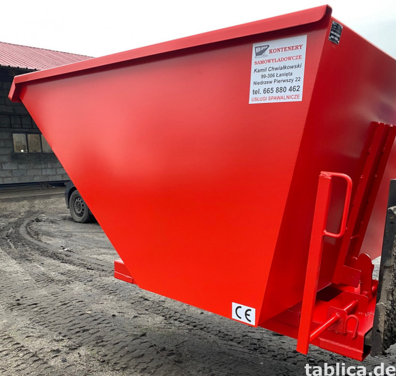 Selbstentleerender Kasten 1 m3 0