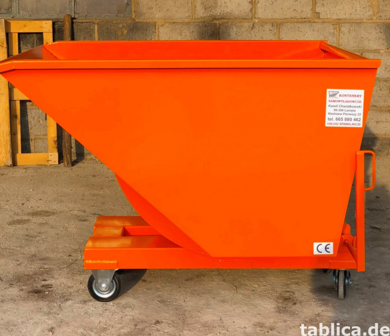 Selbstentleerender Kasten 1 m3 0