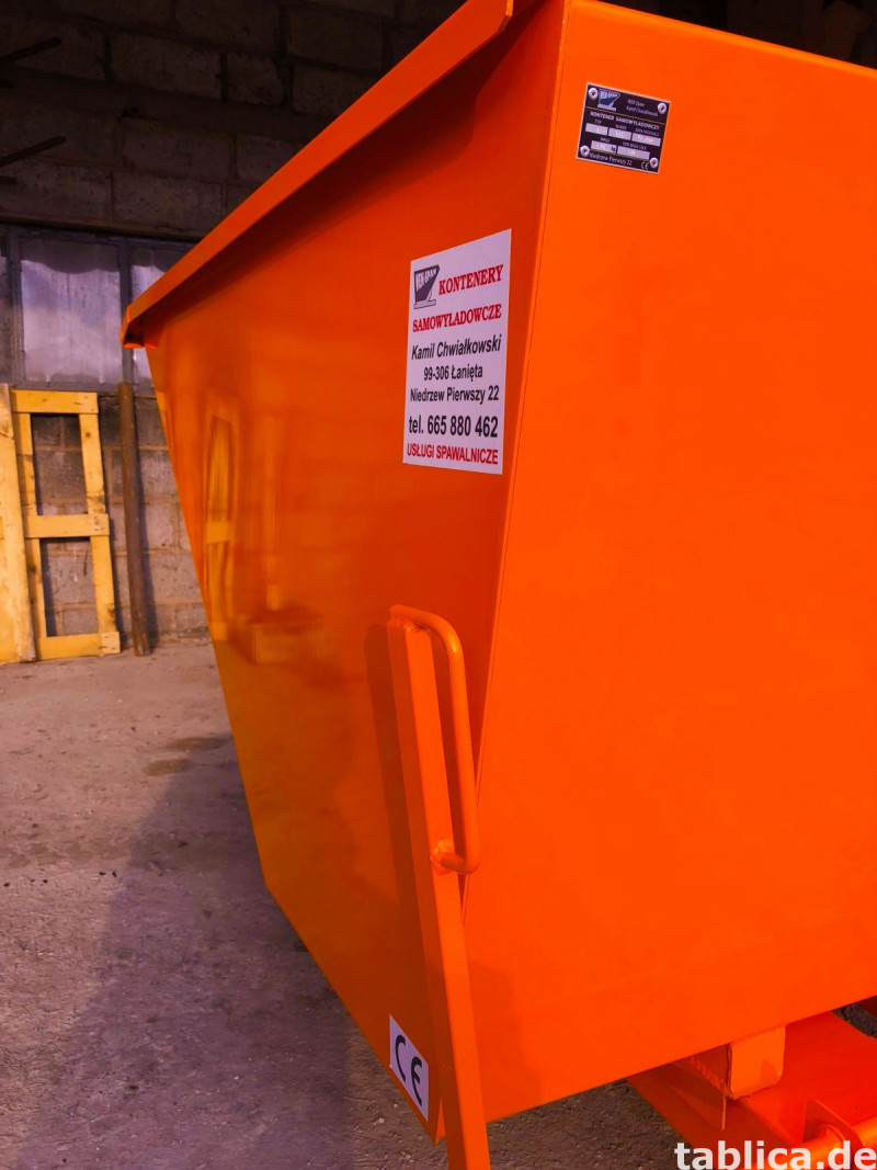 Selbstentleerender Kasten 1 m3 2