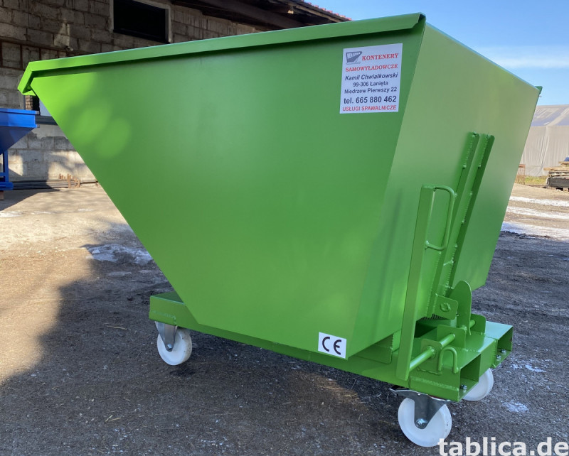 Selbstentleerender Kasten 1m3 0