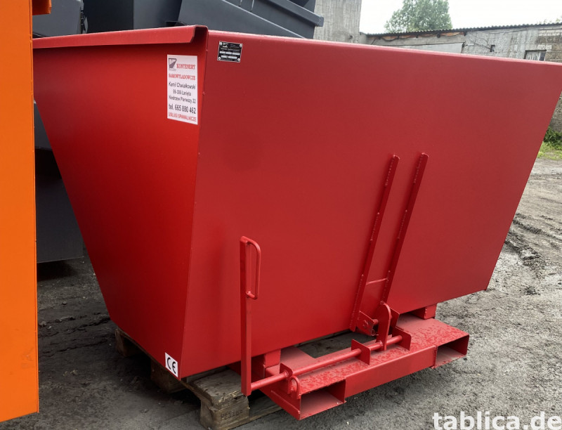 Selbstentleerender Kasten 1,5 m3 0