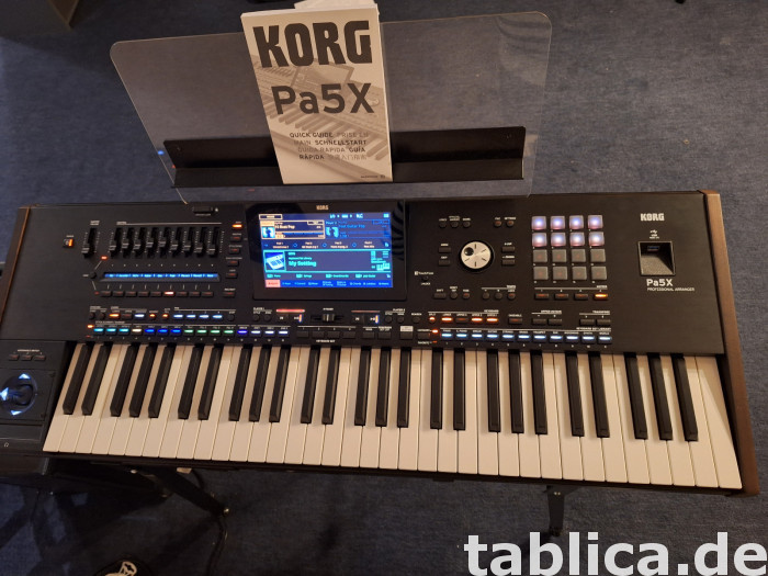 Korg Pa5X, Korg Pa4X, Korg Pa4X MG2 Edition , Korg NAUTILUS 1
