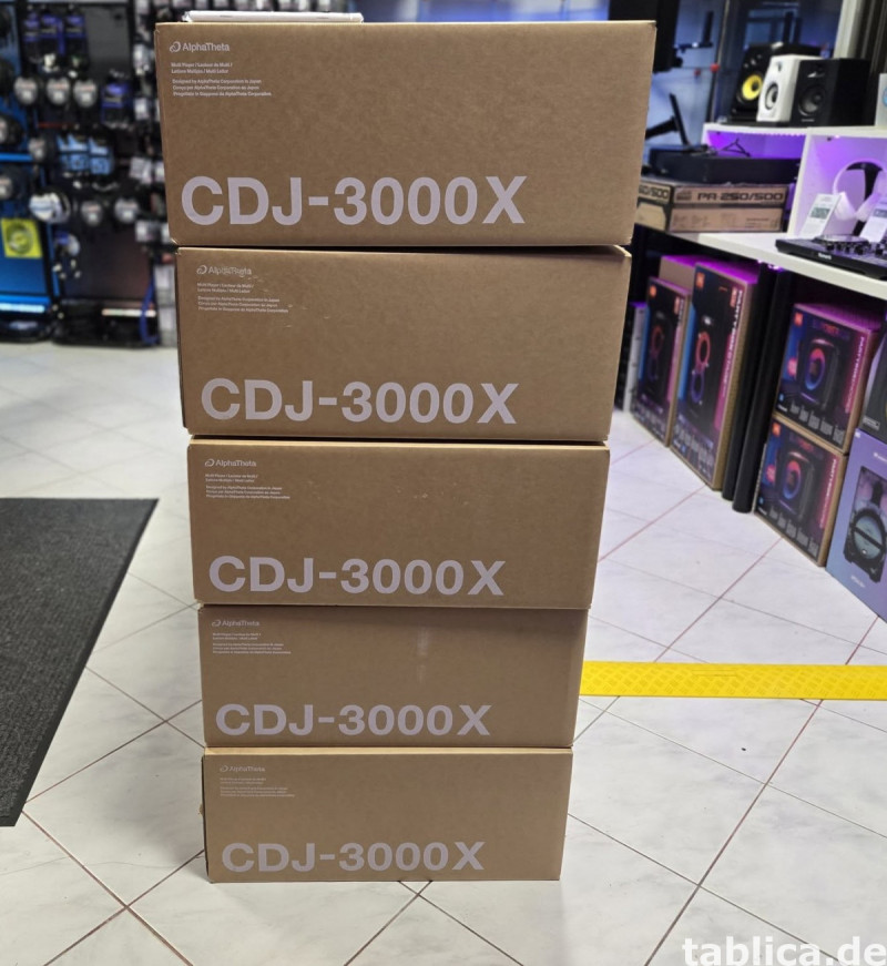 AlphaTheta CDJ-3000X, AlphaTheta Euphonia , Pioneer CDJ-3000 13