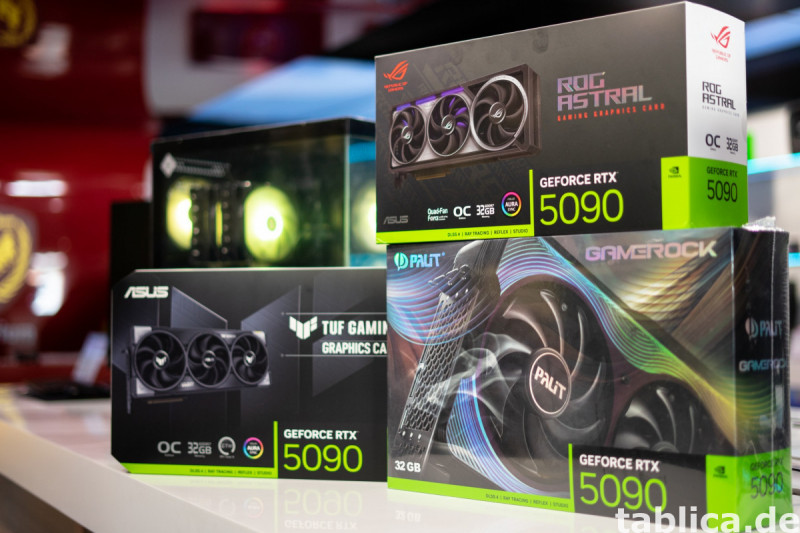 GeForce RTX 5090 , RTX 5080, RTX 5070 Ti, RTX 4090, RTX 4080 1