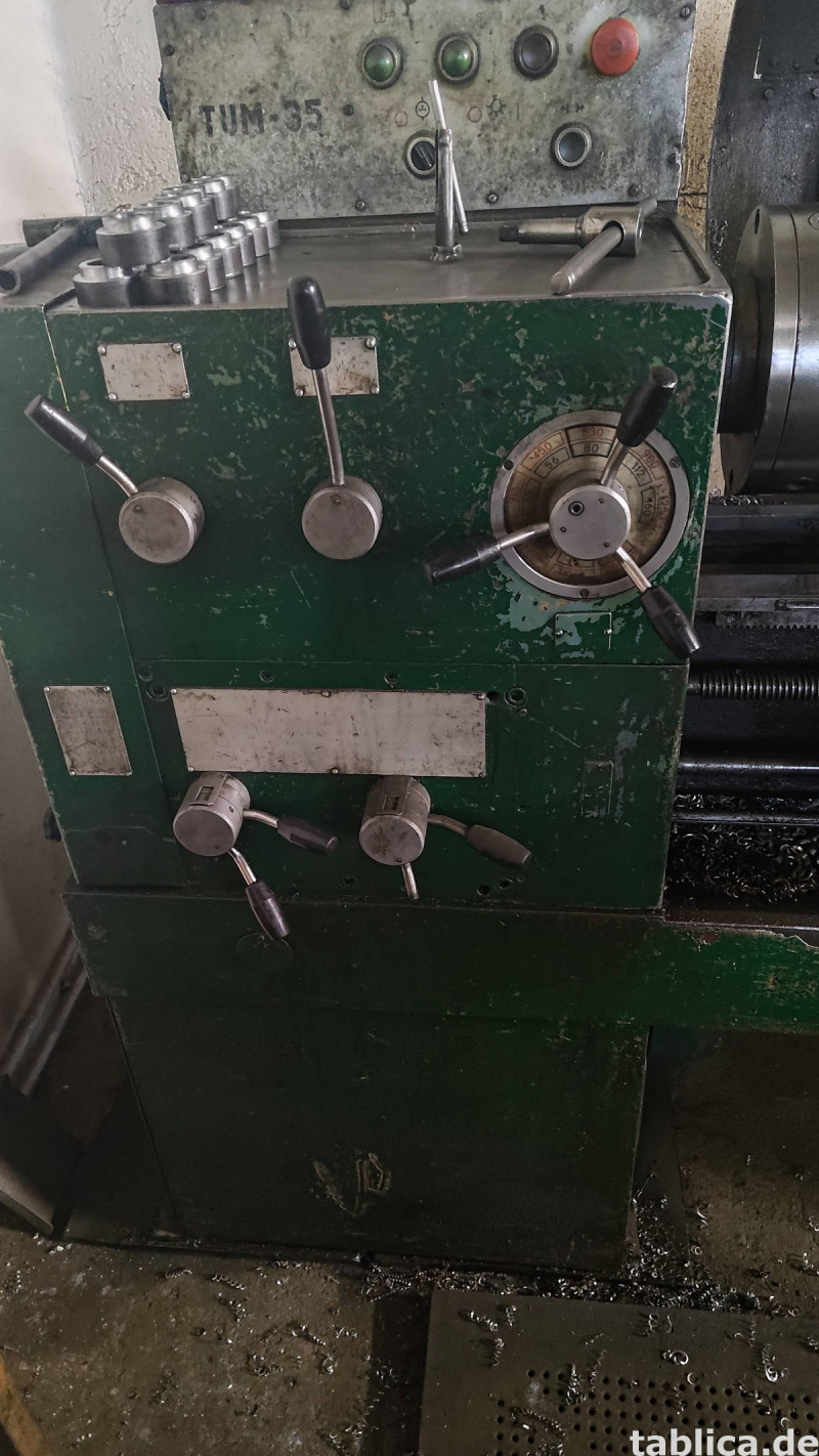 Universal‑Drehmaschine TUM 35 – polnische Produktion – 9 900 3