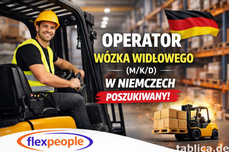 Operator wozka widlowego 16€-17€brutto/godz. 0