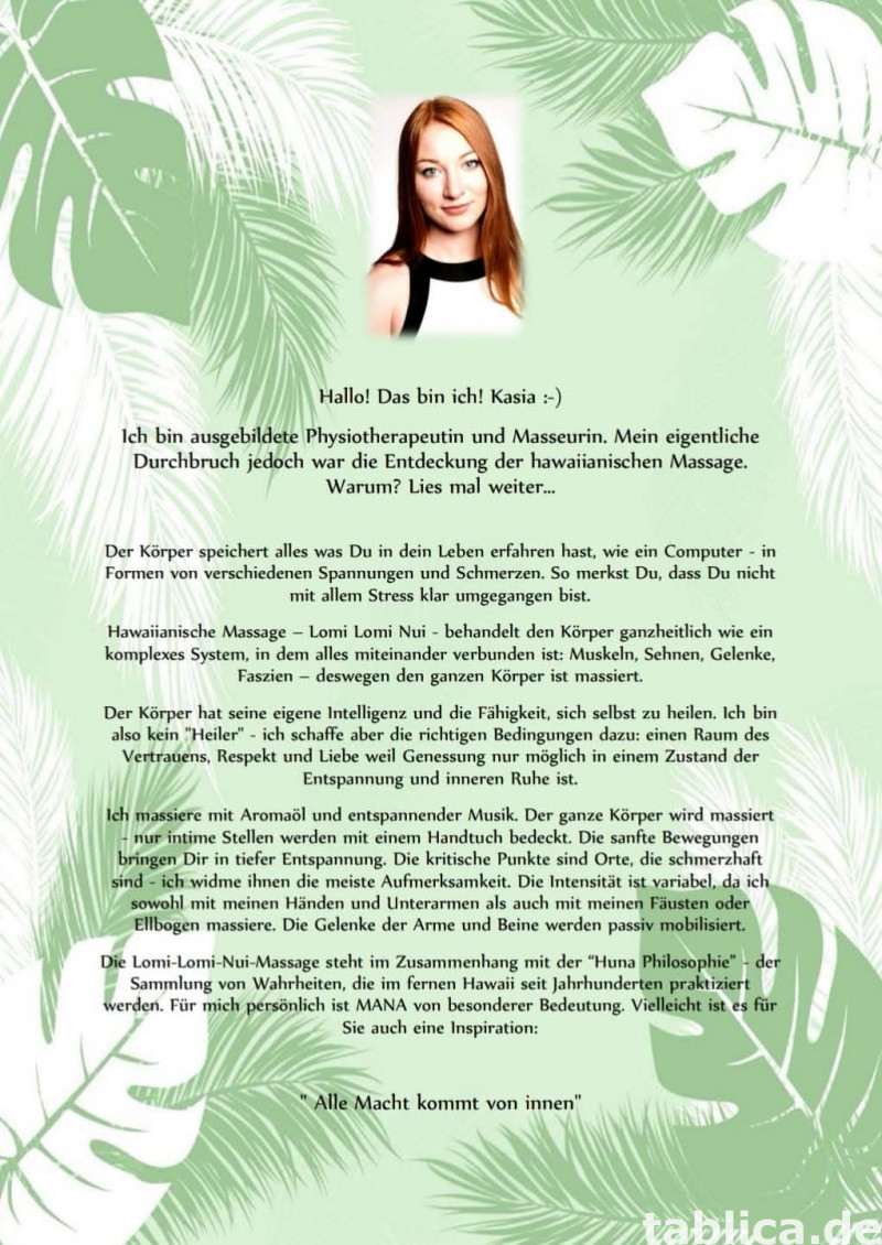 Hawajski Masaż Lomi Lomi Nui 4