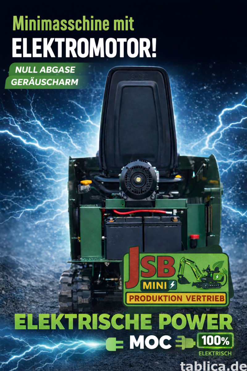 Elektryczna E Ładowarka E Koparka NOWE 2026 | Prosto od Prod 8