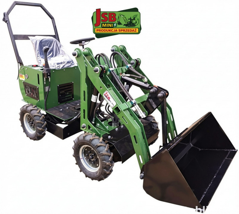 NOWA mini E ładowarka kołowa przegubowa łamana MS-L116KN ele 2